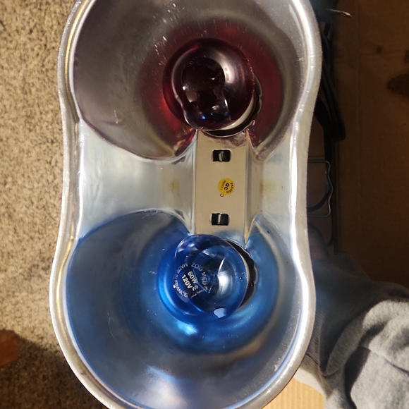 COPY - MINI COMBO DEEP DOME DUAL LAMP FIXTURE - Picture 3 of 8